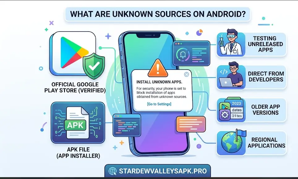what are unknown sources on android